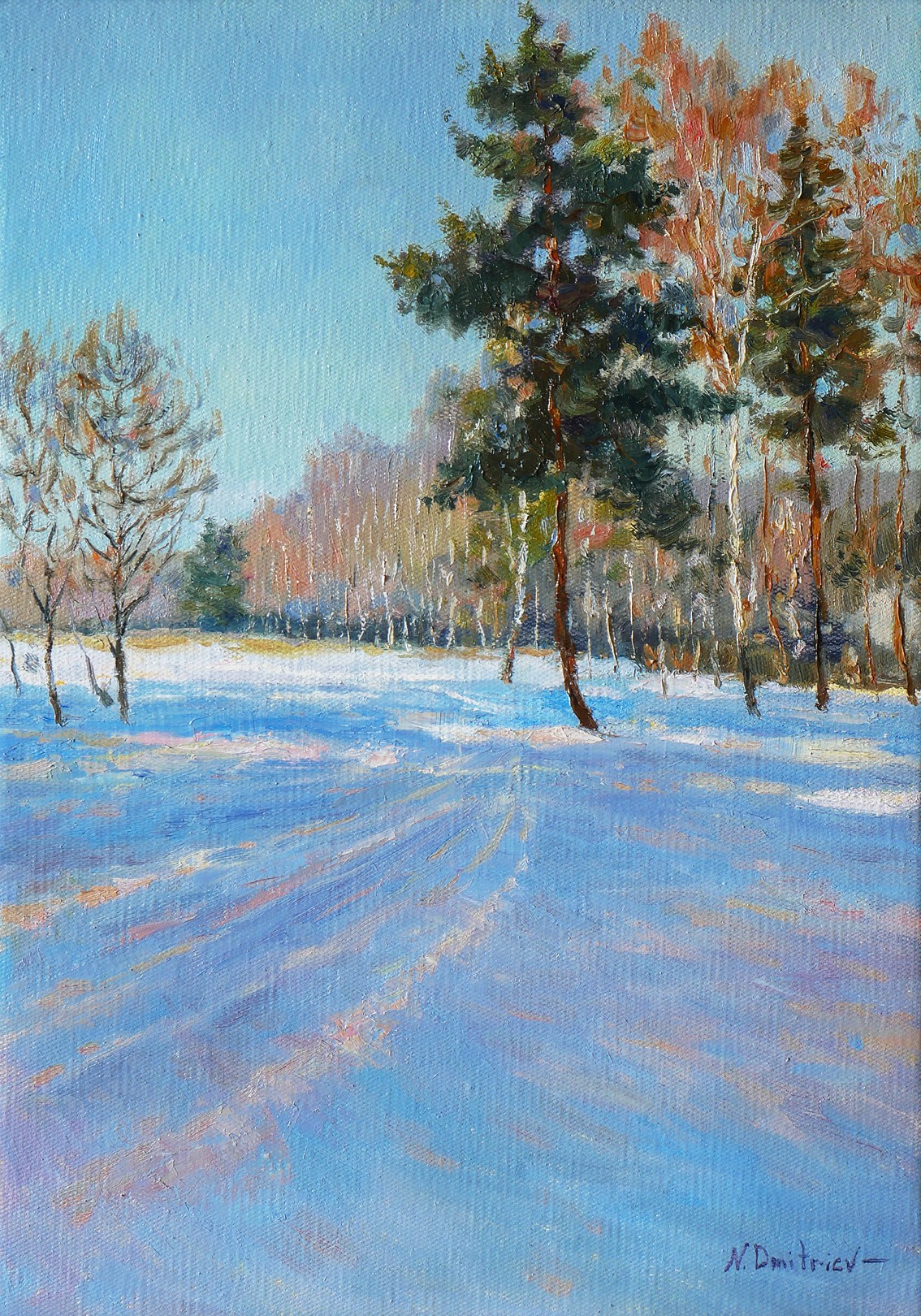 Nikolay Dmitriev, Shadows Of Sunny February Nikolay Dmitriev, Shadows Of Sunny February