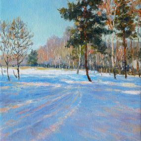 Peinture, Shadows Of Sunny February, Nikolay Dmitriev