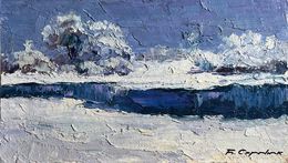 Gemälde, Winter crystal, Boris Serdyuk