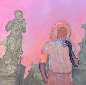 Gemälde, Sarah et les fantômes, Chloé Kaemmerer