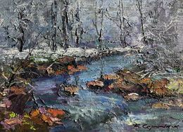 Gemälde, Magical winter, Boris Serdyuk