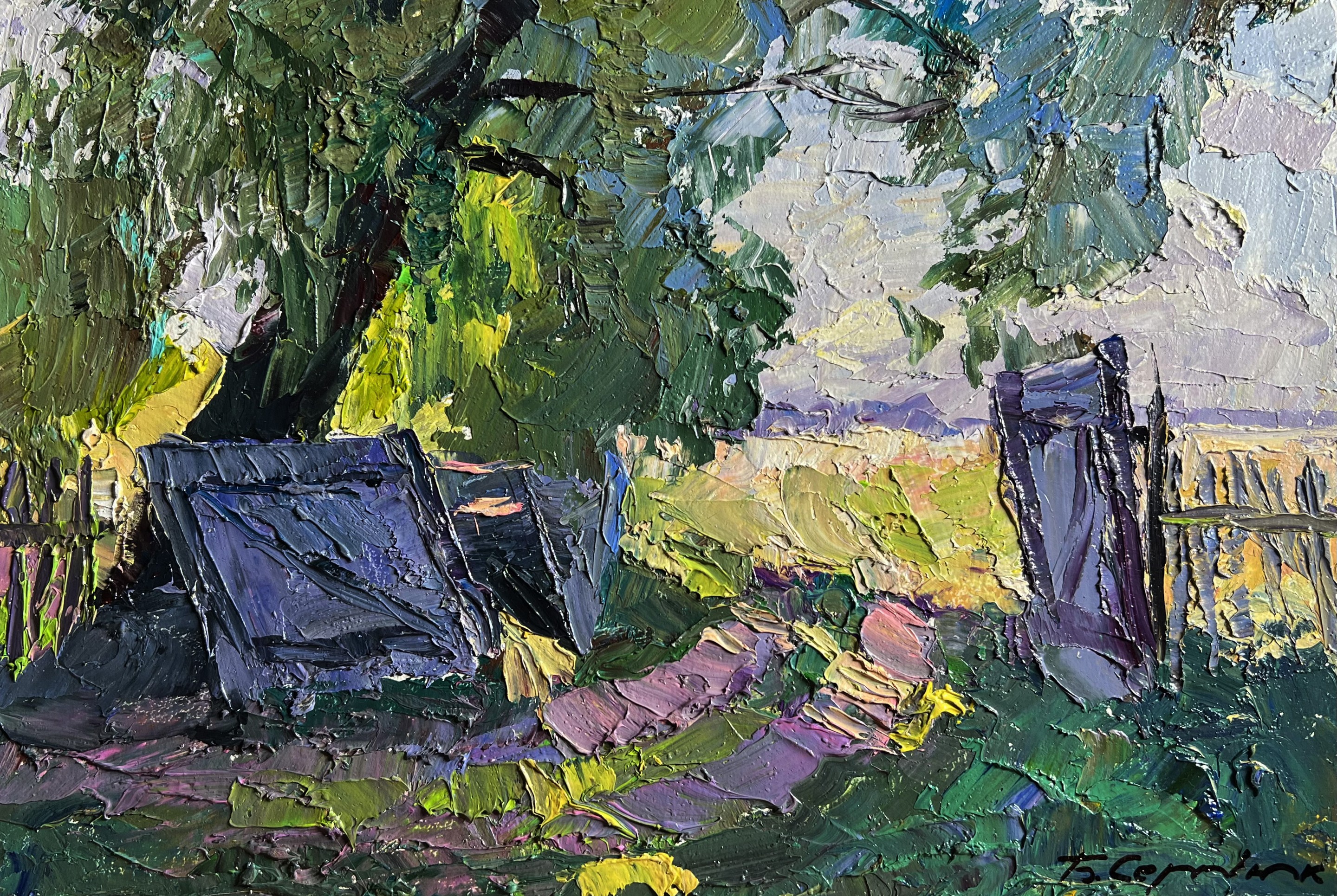 Boris Serdyuk, The beginning of a summer day Boris Serdyuk, The beginning of a summer day