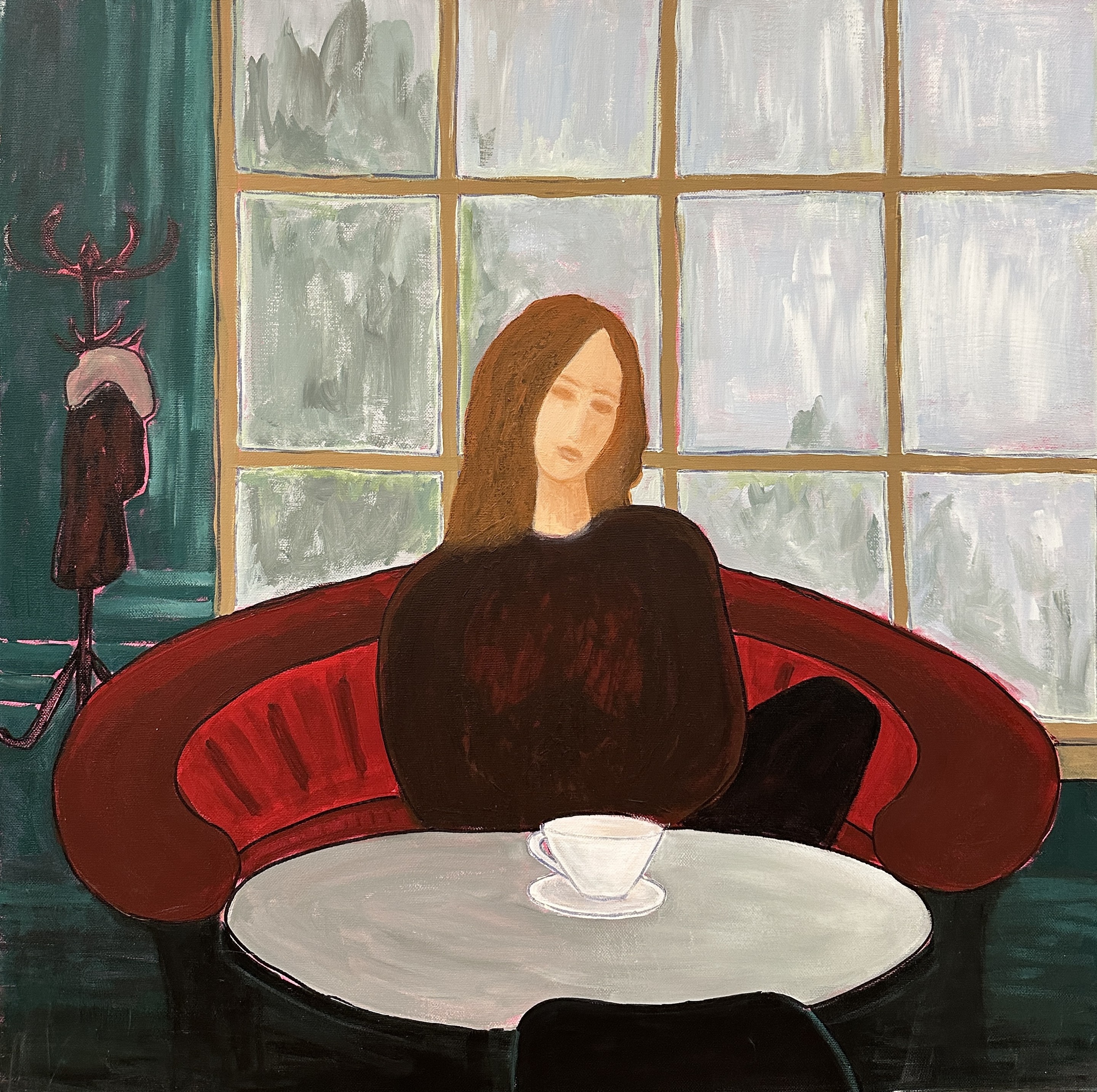 Iryna Bondar, Modern Portrait - Double Cappuccino Iryna Bondar, Modern Portrait - Double Cappuccino