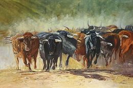 Peinture, Estampida, José Luis Pagador Ponce