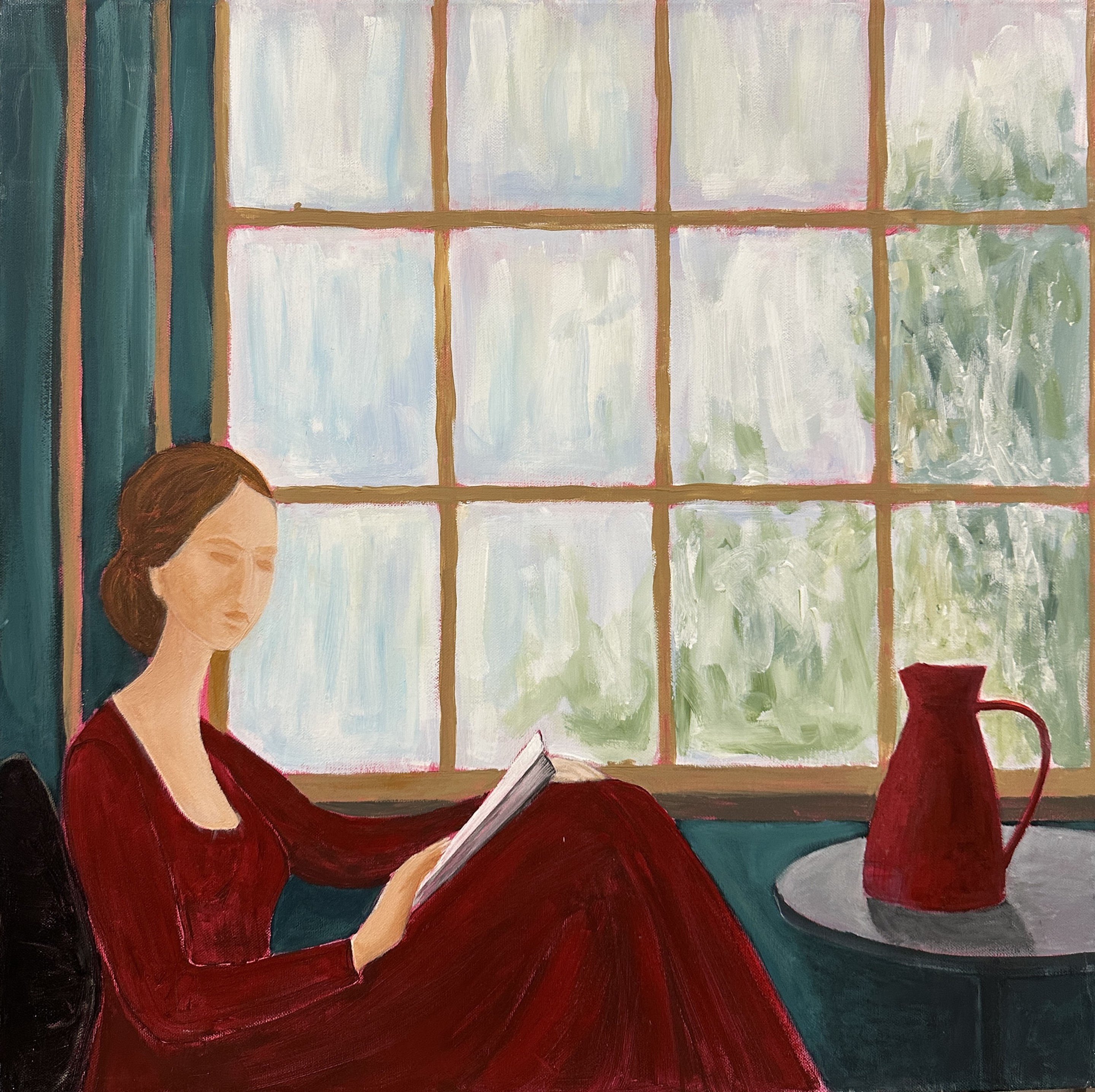 Iryna Bondar, Modern Portrait - Reading Stendhal Iryna Bondar, Modern Portrait - Reading Stendhal