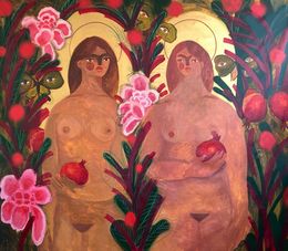 Gemälde, Our strange paradise, Dasha Pogodina