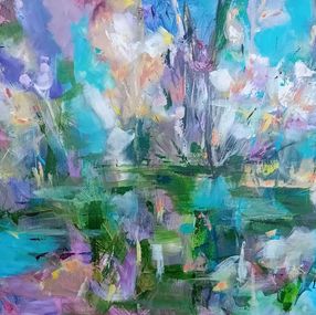 Gemälde, Jardin secret des souvenirs, Liliya Tapponnier