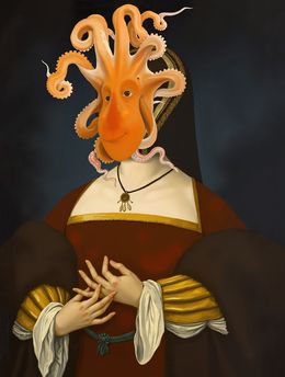 Print, The Cephalopod Courtier, Sephora Venites