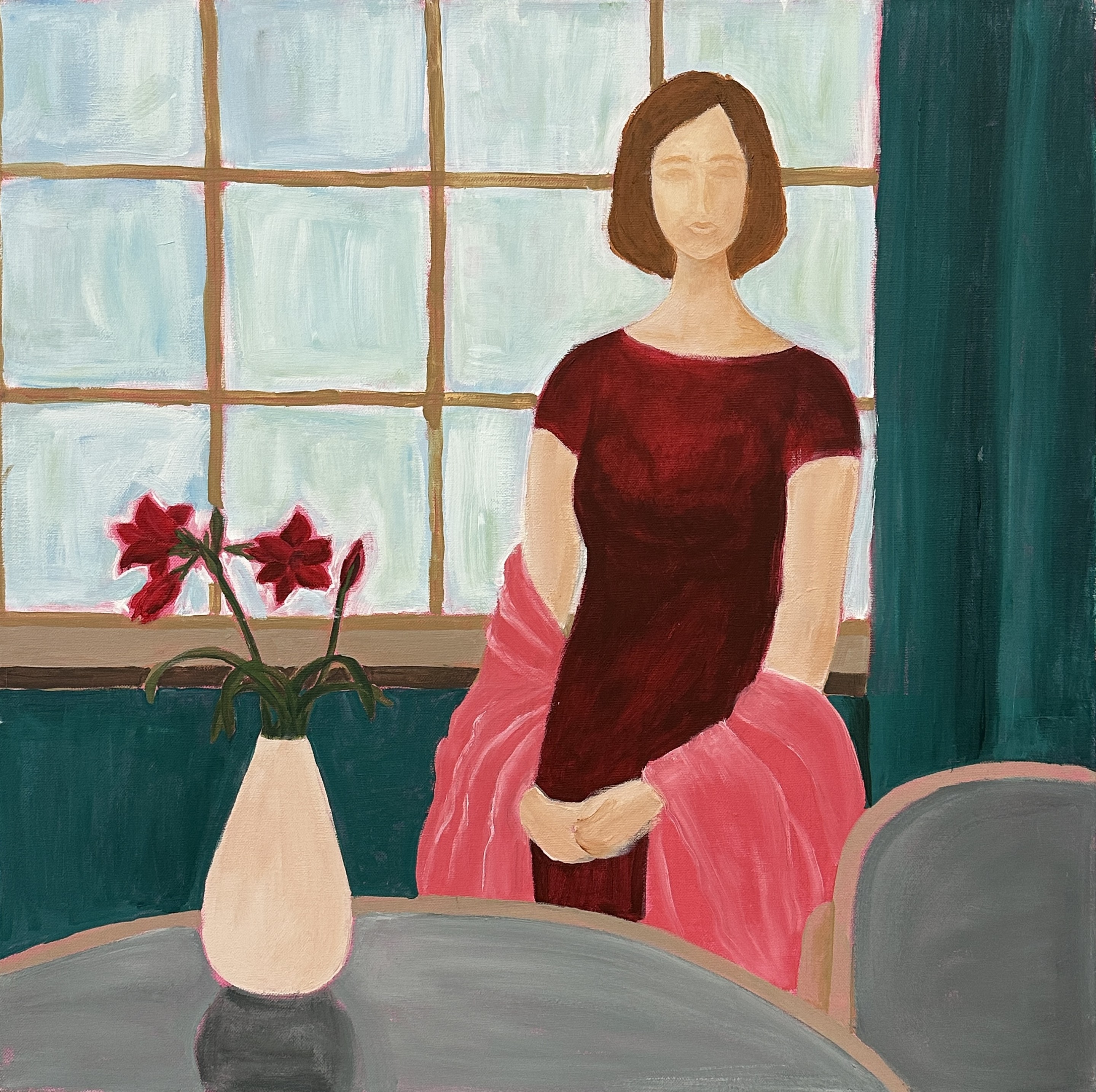 Iryna Bondar, Modern Portrait - The Unwanted Party Iryna Bondar, Modern Portrait - The Unwanted Party