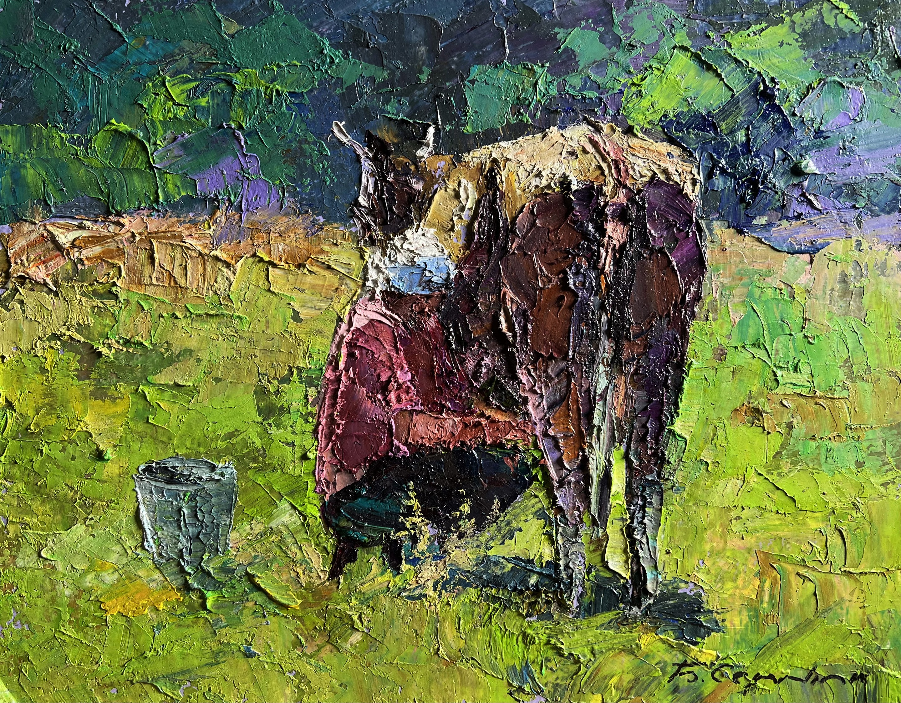 Boris Serdyuk, Lunch milking Boris Serdyuk, Lunch milking