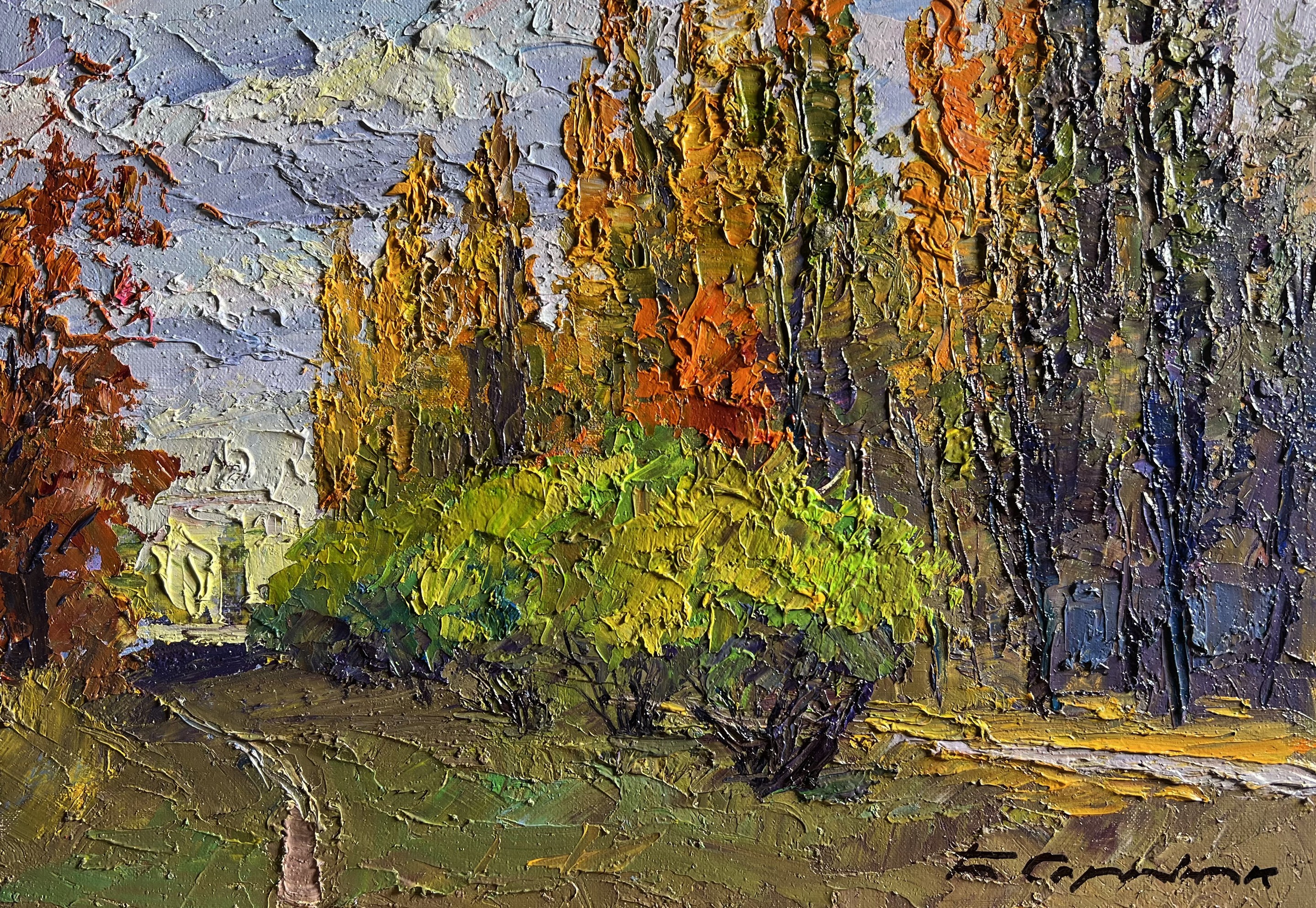 Boris Serdyuk, Autumn city park Boris Serdyuk, Autumn city park