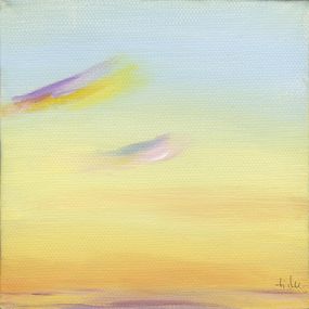 Gemälde, Quatuor Nébuleux I  (coucher de soleil), Sabine Eichler