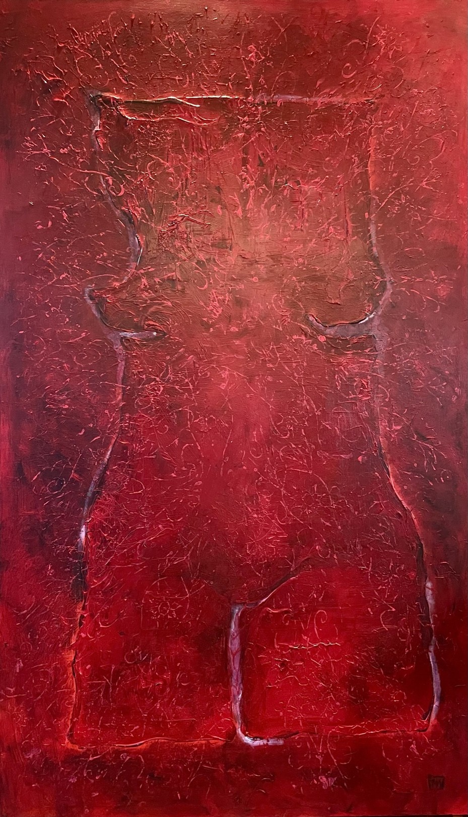 Malina Wieczorek, Act, red Madonna Malina Wieczorek, Act, red Madonna