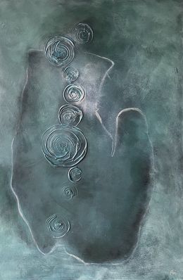 Peinture, Night nature act, Malina Wieczorek