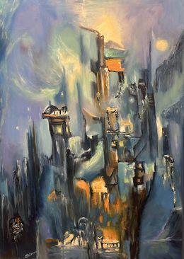 Peinture, Urban Mirage, Olga McNamara