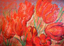 Gemälde, Tulips 5, Rakhmet Redzhepov (Ramzi)