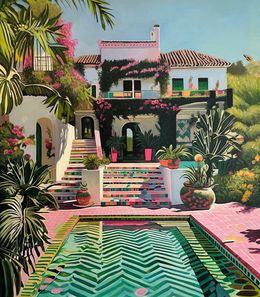 Painting, When time stands still, Lilly Muth
