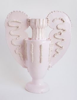 Design, Big pink vase, série Zephyr, Polina Shutova