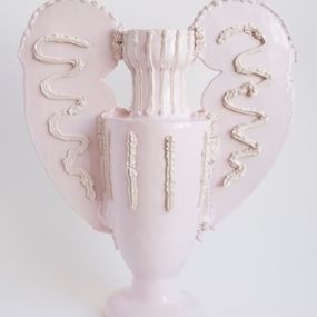 Design, Big pink vase, série Zephyr, Polina Shutova