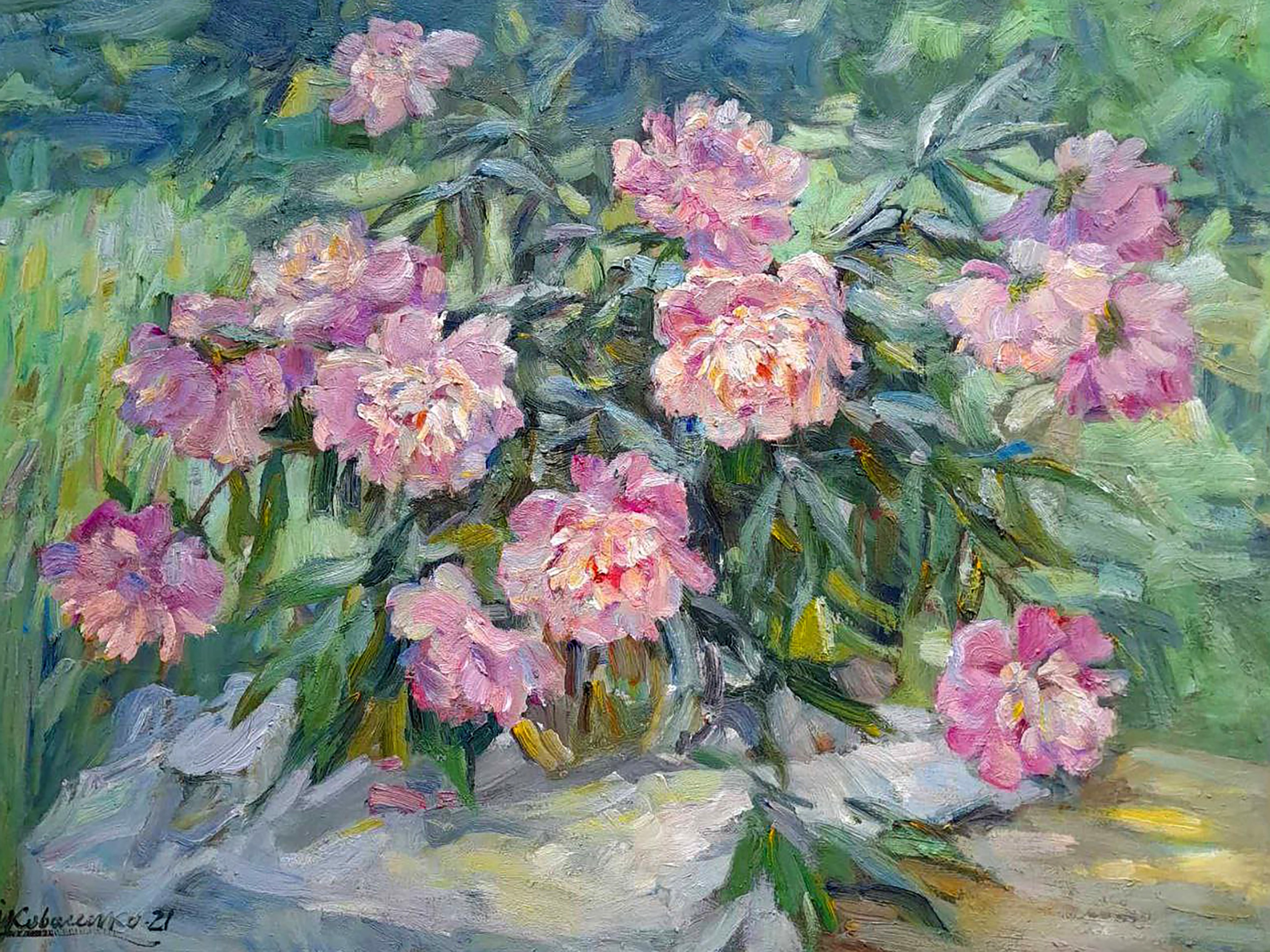 Kovalenko Ivan, Bouquet of peonies Kovalenko Ivan, Bouquet of peonies