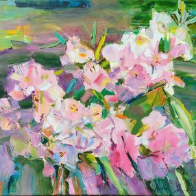 Gemälde, Summer impressions . Azalea, Helen Shukina