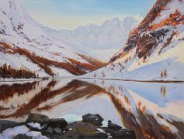 Peinture, In the rays of the winter sun, Alisa Onipchenko-Cherniakovska