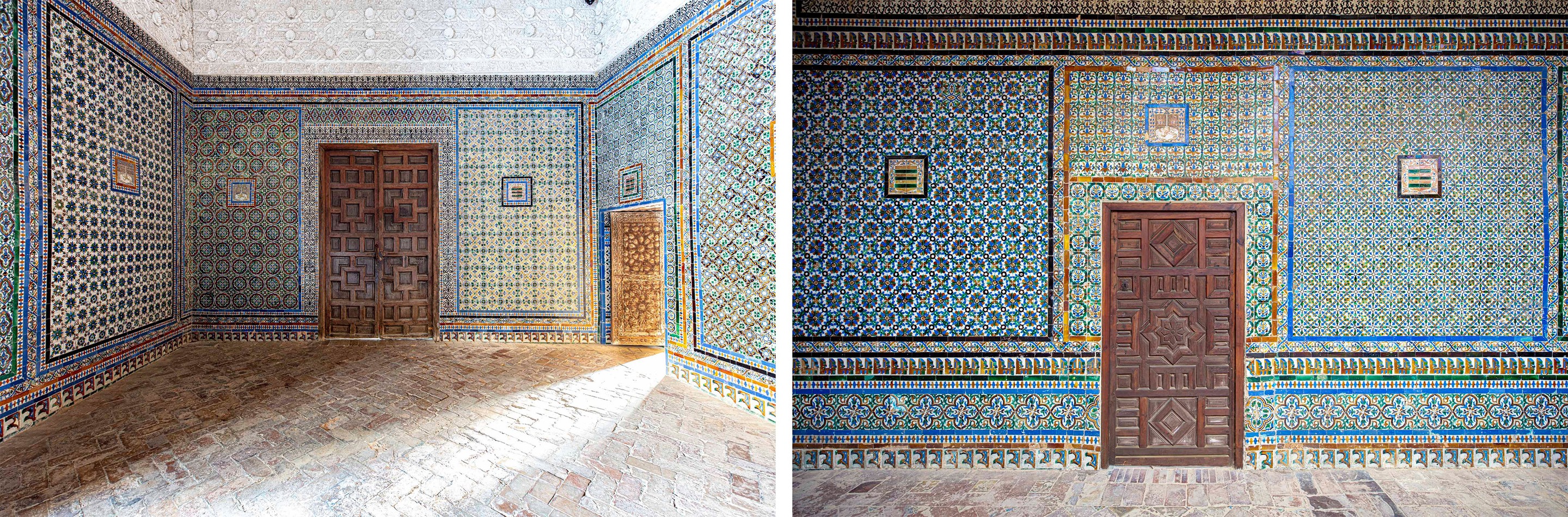 Celia Rogge, La Puerta Al Jardín Secr and Sueños Simétricos, Diptych. Celia Rogge, La Puerta Al Jardín Secr and Sueños Simétricos, Diptych.