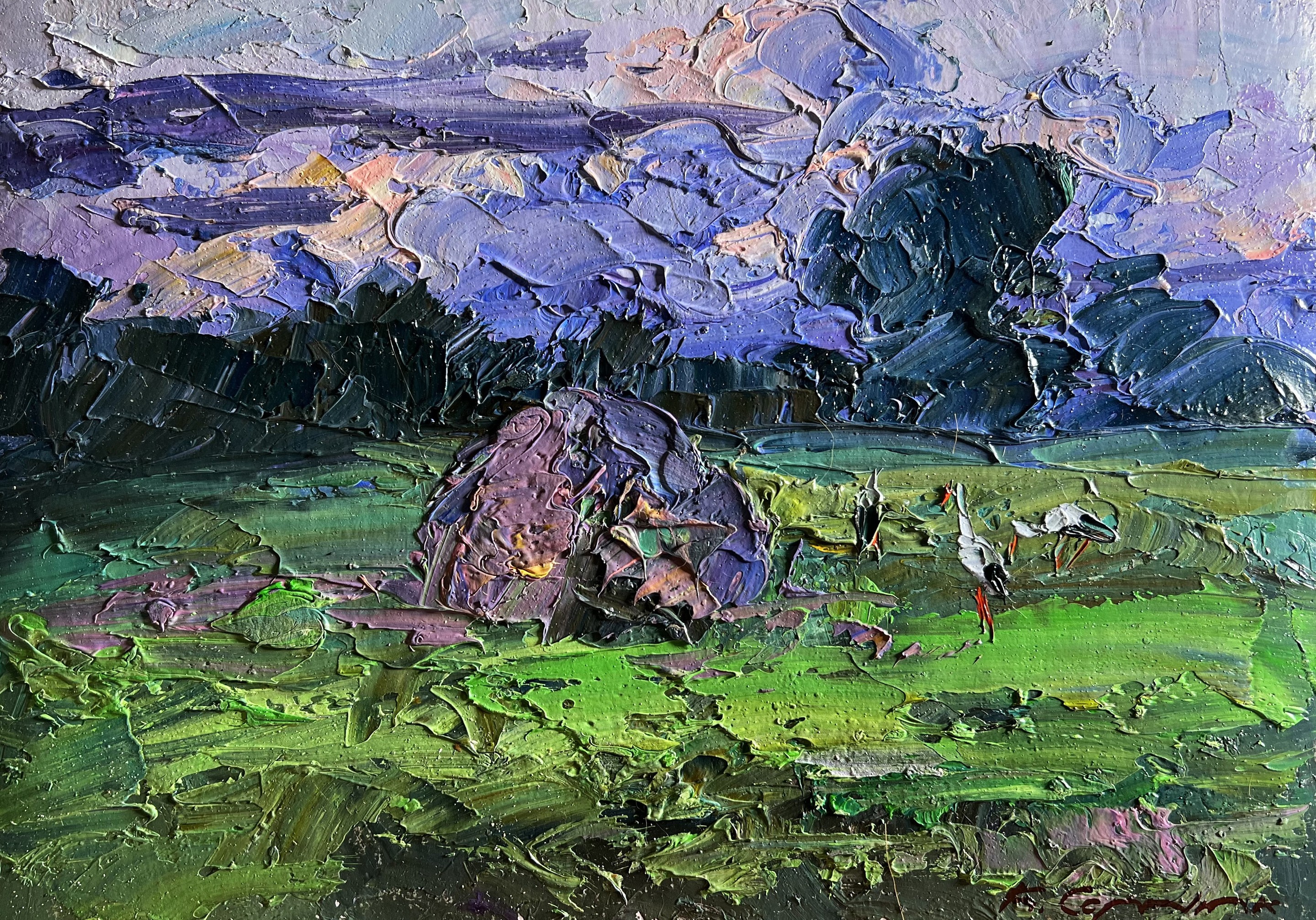 Boris Serdyuk, The storks have arrived Boris Serdyuk, The storks have arrived