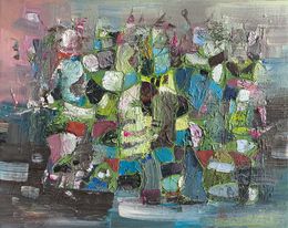 Painting, Garden of Abstraction, Seyran Gasparyan