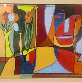 Painting, Attache toi, Mathilde André