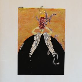 Painting, A Winged Queen, Kim Soo Young