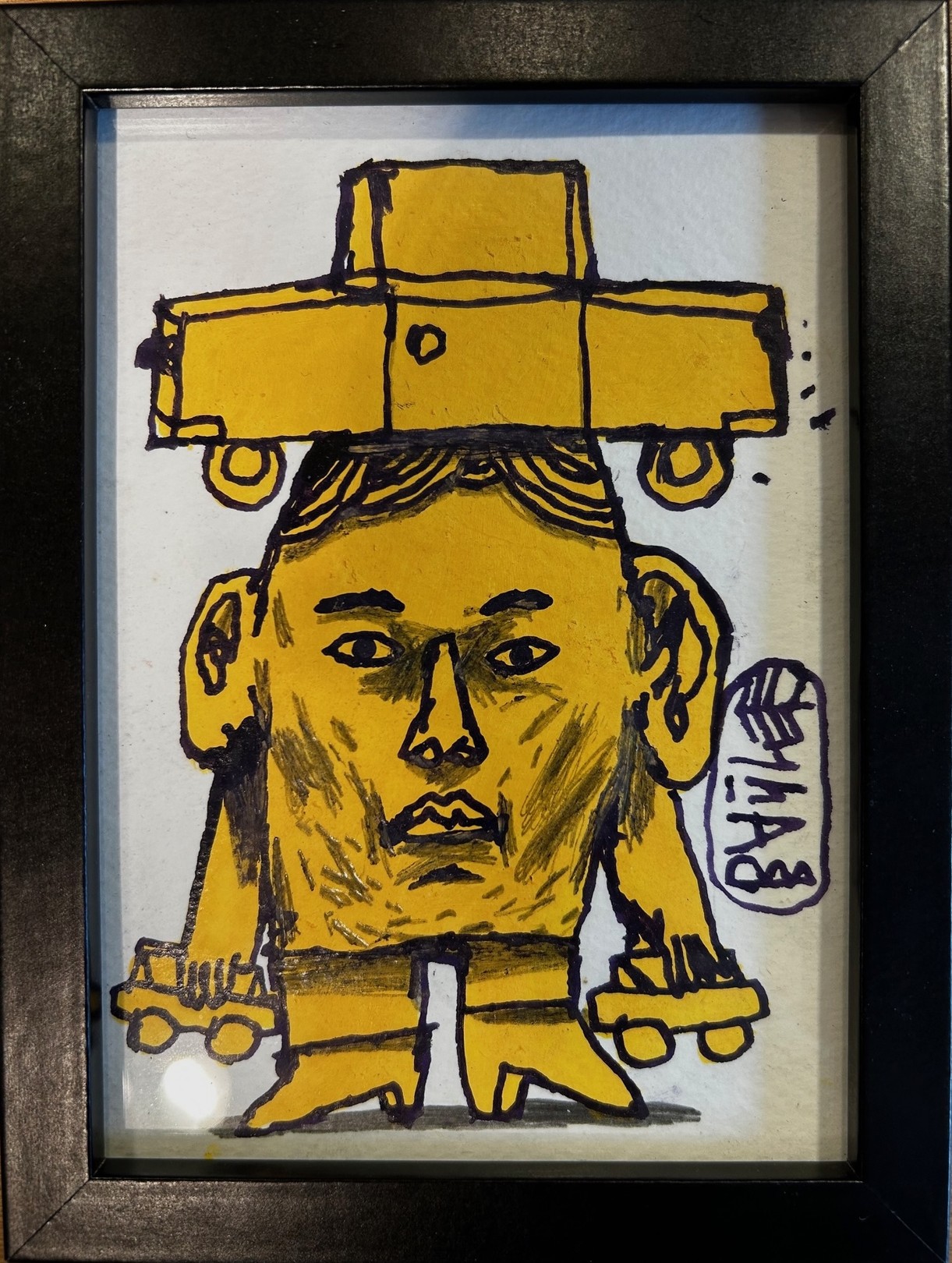 Bault, Yellow Man Car Bault, Yellow Man Car