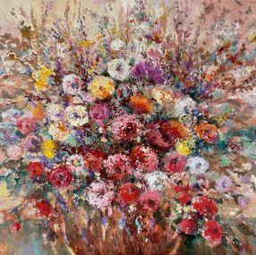Gemälde, Autumn in the basket, Ewa Czarniecka