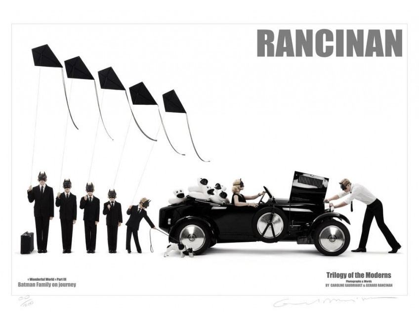 Gérard Rancinan, Batman family on journey - Poster collector Gérard Rancinan, Batman family on journey - Poster collector