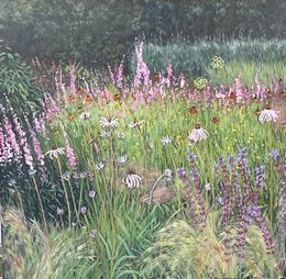 Painting, Summer Meadow, Katie Brent