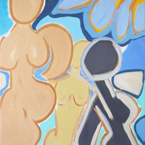 Gemälde, Naked Under The Sun, Sarah Elqa
