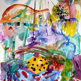 Painting, Etude de paysage, Isabelle Marie