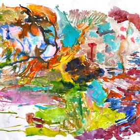 Painting, Impressions de couleurs, Isabelle Marie