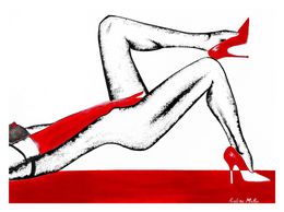 Print, Selfish Love (Giclée Print), Kristina Mallen