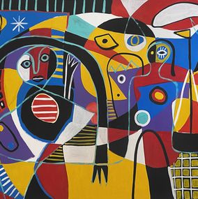 Pintura, Ecos de la Ciudad, Enrique Pichardo