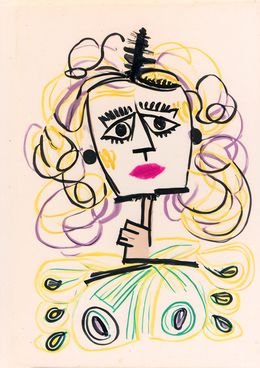 Print, The Masquerade of Self, Sephora Venites