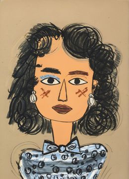 Print, Simone’s Gaze, Sephora Venites