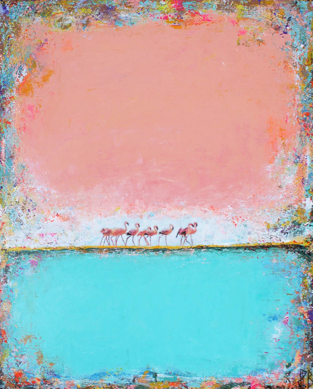 Jean-Philippe Berger, Les flamants roses Jean-Philippe Berger, Les flamants roses