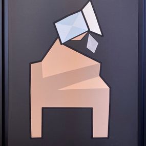 Painting, Le diamantaire, Aurore Michel-Grégoire