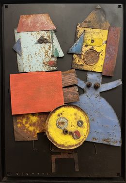 Sculpture, 1-The little family, Alain Signori