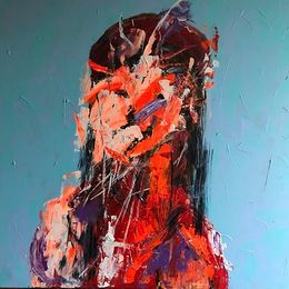 Peinture, Lady with Headband, Roland