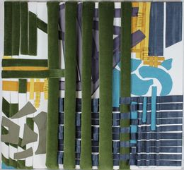 Peinture, Tissage 6, Marie-Ghislaine Beaucé
