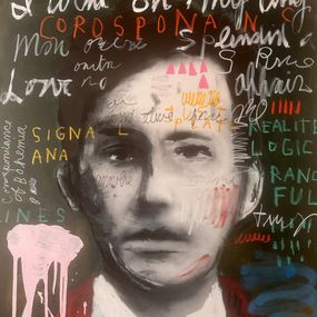 Gemälde, Self portrait, my bohemia, Troy Henriksen