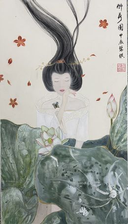 Dessin, Immerse with Lotus, Becky Lam
