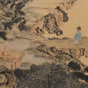 Fine Art Drawings, Looking at Each Other, Becky Lam